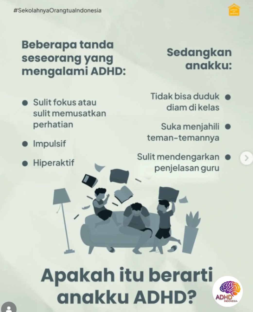 Ciri dan Gejala ADHD pada Anak Usia Dini di Kota Makassar