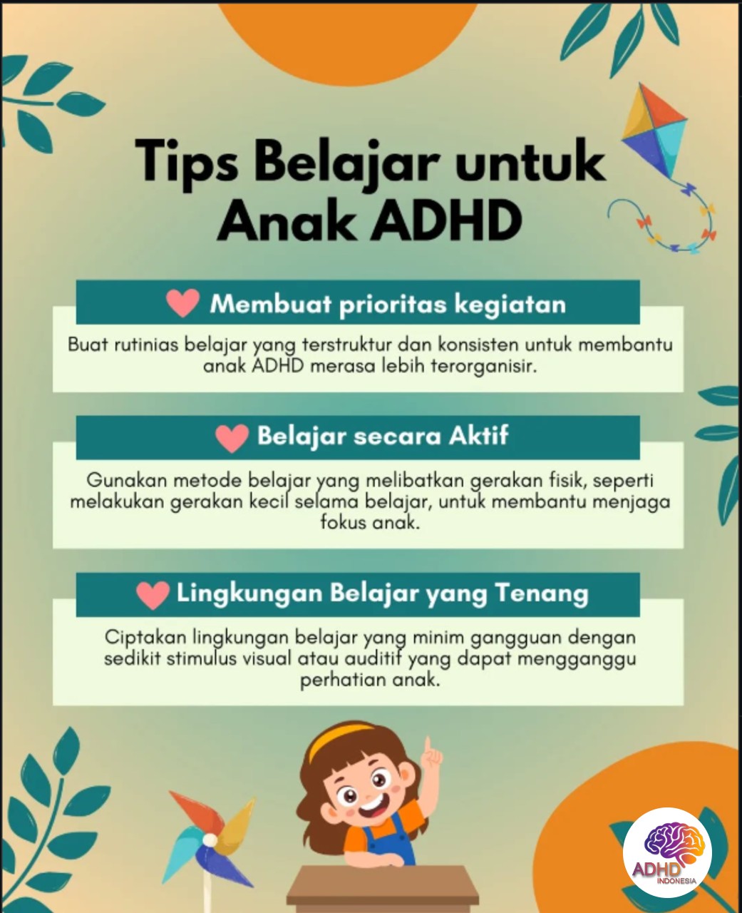 Strategi Belajar yang Cocok untuk Anak ADHD di Kota Makassar